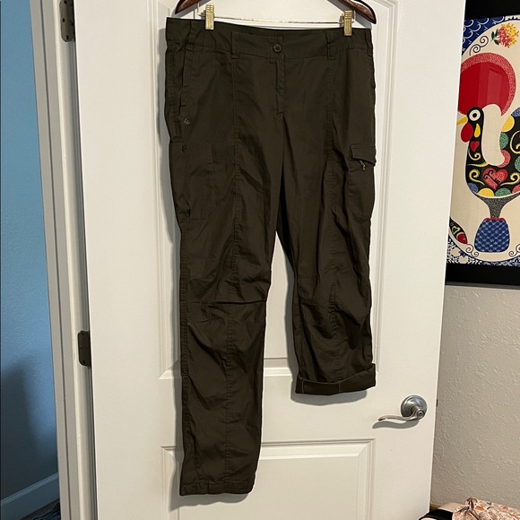 Olive Green Women's Track Pants - Picture 1 of 9